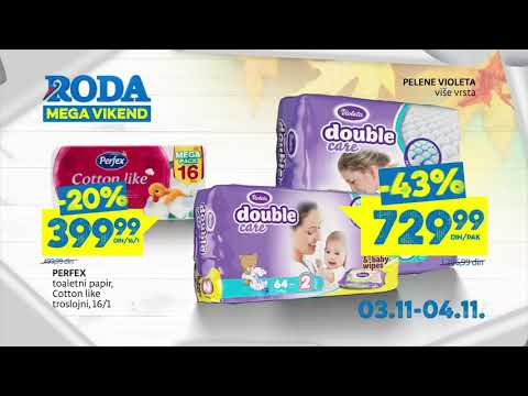 Roda I Mega vikend 3.11 - 4.11.2018.