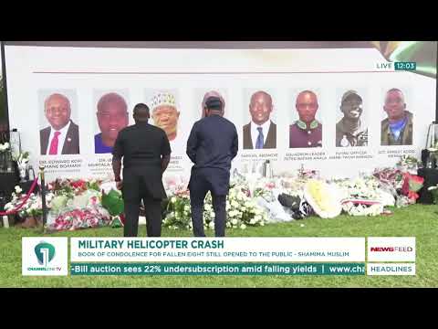 Military Helicopter Crash: Book of Condolence for the Fallen Eight Still Open to the Public