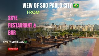 Download lagu São Paulo Brazil view from skye rooftop bar and restaurant. mp3 Download lagu São Paulo Brazil view from skye rooftop bar and restaurant. mp3