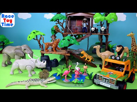 Playmobil WildLife Animals Building Sets - Fun Toys For Kids Video