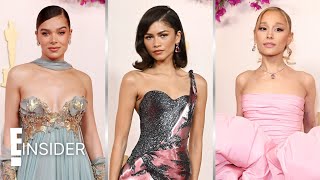 2024 Oscars Red Carpet Looks : Zendaya, Ariana Grande, & More! | E! Insider