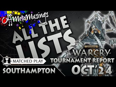 WINNING GOLD (AGAIN) WITH TARANTULOS BROOD: Warcry Tournament Report