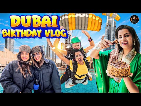 My dream Birthday in Dubai With Best Friend 🎉🎂 | Sivaangi Vlogs