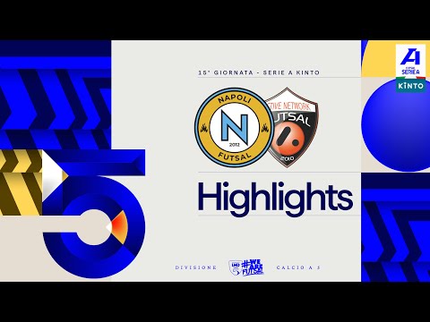 Napoli Futsal-Active Network 2-2 | Goals and highlights | Matchday 15 | Serie A KINTO 2025/2026