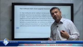 Banka Sınavları Medeni Hukuk Test 9 Soru 2