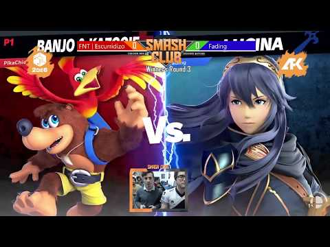 Smash Club #40 - Escurridizo (Banjo & Kazooie) vs Fading (Lucina) - Winners Round 3