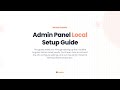 FoodBite Admin Panel Local Setup Angular Admin Panel Installation Guide