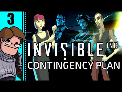 Let's Play Invisible, Inc. Contingency Plan Part 3 - Server Farm