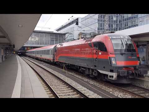 1216 014-1 "Railjet" mit EC 87 von München Hbf nach Venezia Santa Lucia