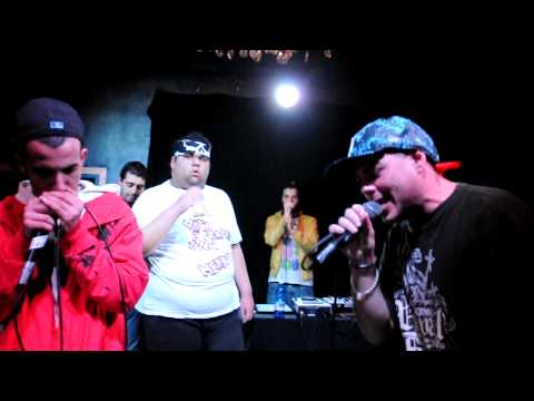 Freestyle rappers Viareggini, Tonino Mc vs.Truce Baldazzi & 13 Grammi