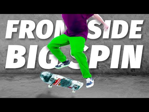 How To Frontside Big Spin | Zander Gabriel @ZanderGabriel7