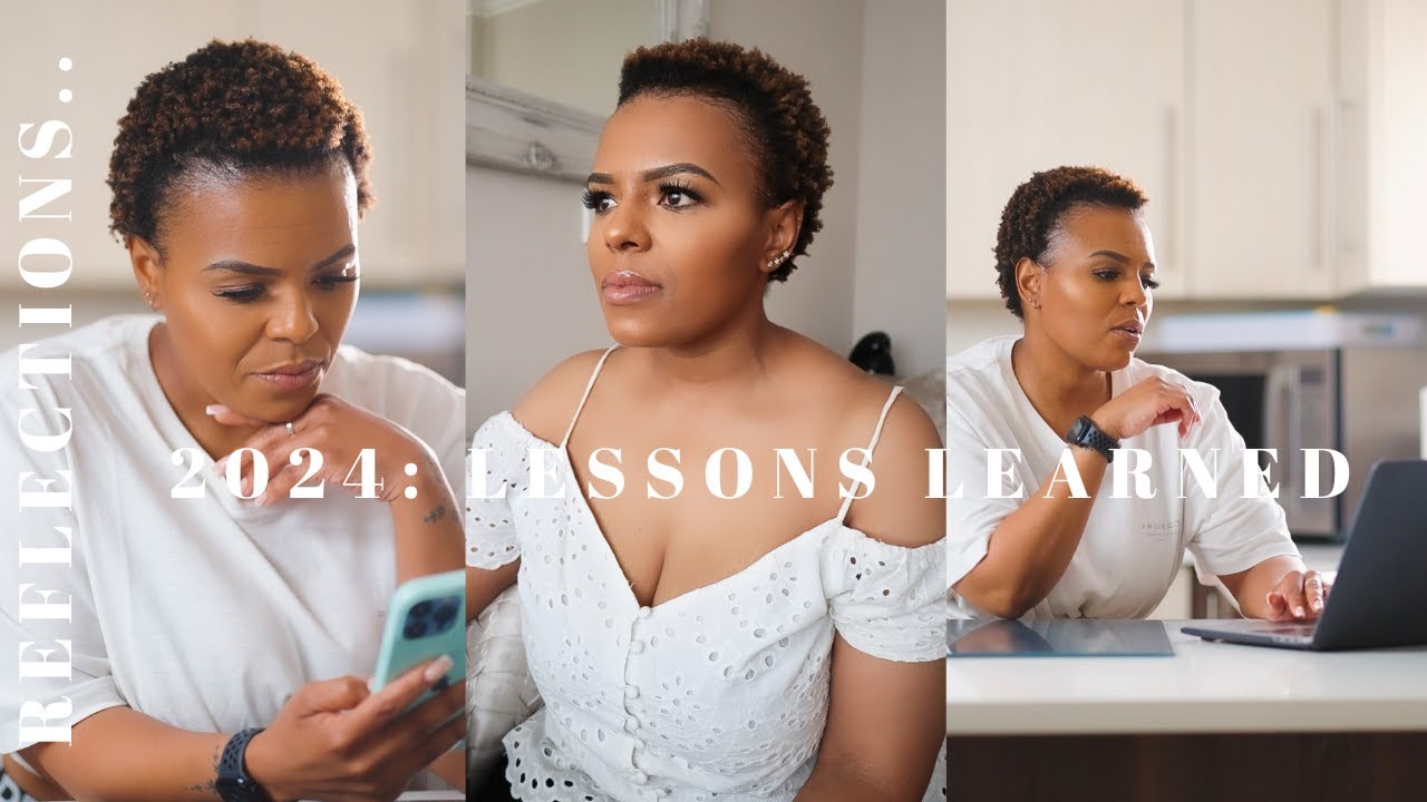 #Reflections: 2024 Lessons Learned. Biggest takeaways. Counting down 2024. Cheers.✨🙏🏾🥹
