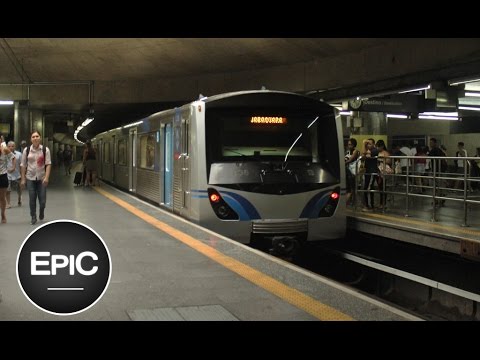 Metrô de São Paulo, Brazil (HD)