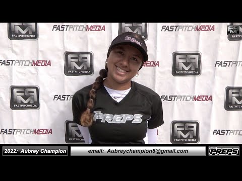 2022 Aubrey Champion 3.67 GPA Middle Infielder Softball Skills Video - Easton Preps Ventura