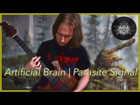 Artificial Brain - Parasite Signal [guitar playthrough]