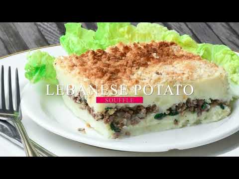 Lebanese Potato Souffle / Hadia's Lebanese Cuisine