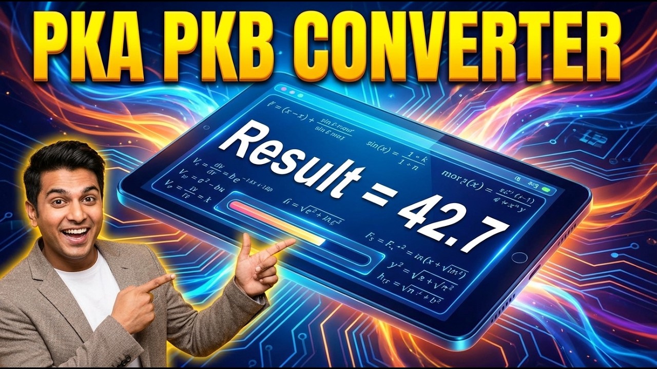 Pka Pkb Converter Interactive Calculator