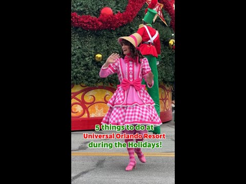 Feeling festive, might sip hot cocoa later 🎄 What's on your Holiday to-do list at Universal?