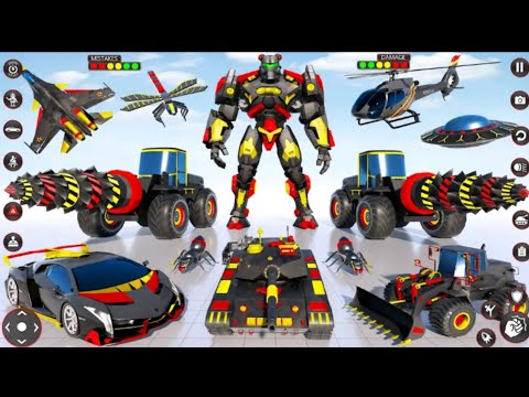 TANK ROBOT CAR TRANSFERRING GAME PLAY PART#1...