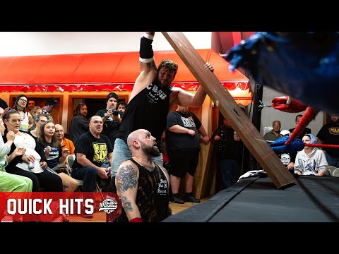 Highlights: BIG BEEF vs. Alexander Lee - Anything Goes (Limitless Wrestling GCW Hardcore AEW MLW)