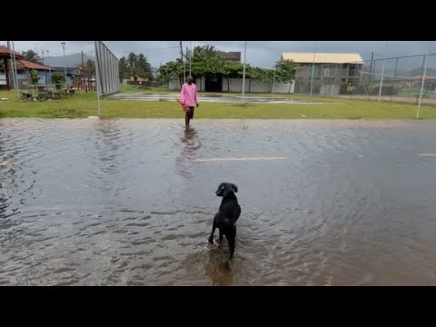 CHUVA ALAGA ILHA COMPRIDA (balneário Márcia) 