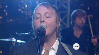 TV Live: James McCartney "Angel"  (Letterman 2012)