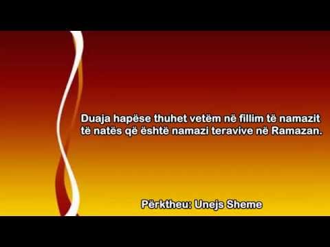 A është ligjësuar duaja hapëse e namazit pas dhënies së çdo selami Shejh Abbadi