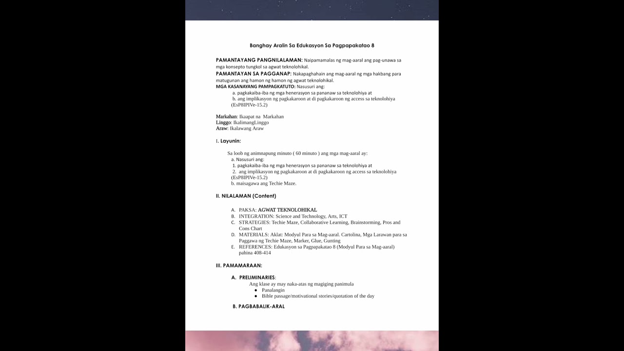 DLP-ESP, GRADE 8, Quarter 4