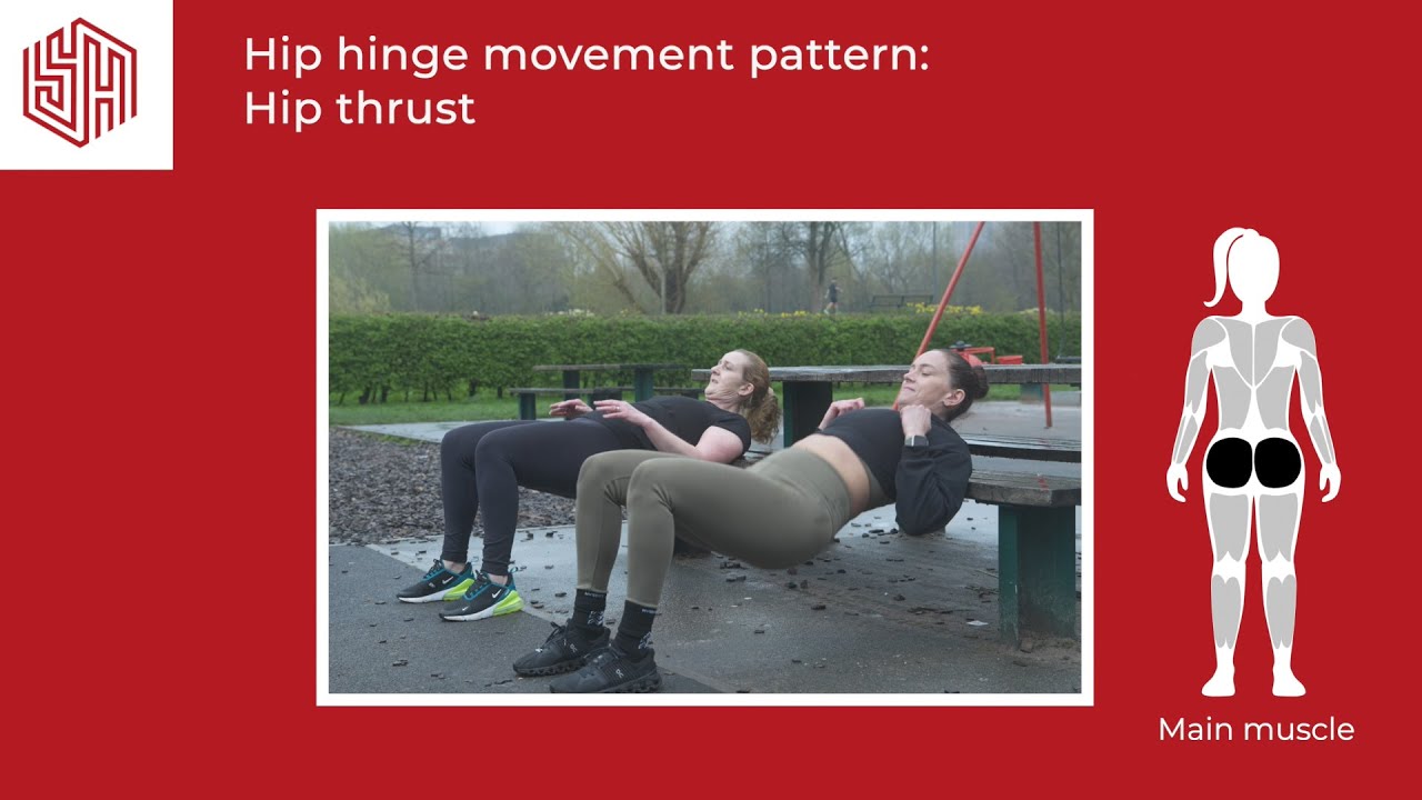 STRONGER at the PARK: Hip thrust