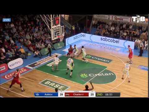 Staphon Blair with the block on Richardson