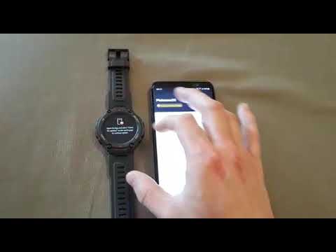 Amazfit t-rex not working, update problem.