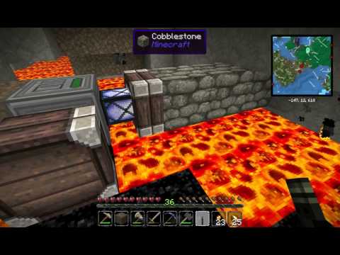 Minecraft FTB Direwolf (S2E27) :: New World Seed - Lava Power w/o Ender Pearls