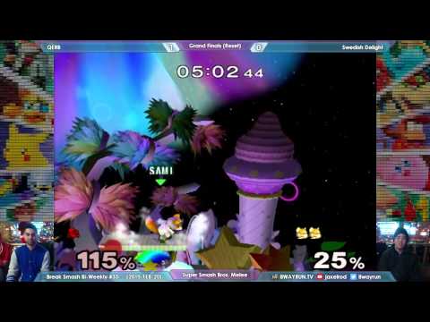 Break Smash #33   SSBM G2   QERB VS Swedish Delight