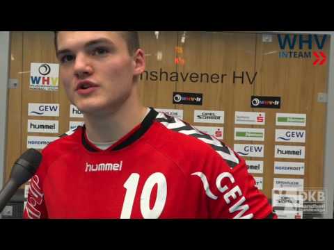 Wilhelmshavener HV gewinnt gegen die HG Saarlouis - Interviews