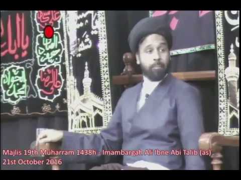 Imambargah Ali Ibne Abi Talib - Majlis 19th Muharram 1438h