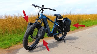 DIE BESTEN FATBIKE FAHRRADTASCHEN | Rhinowalk am Mokwheel Basalt