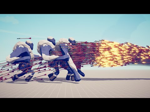 3x ICE GIANT vs EVERY GOD - Totally Accurate Battle Simulator TABS