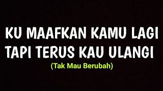 Download lagu ku maafkan kamu lagi tapu terus kau ulangi TAK MAU BERUBAH - KESHA RATULIU (cover by M Akustik) mp3