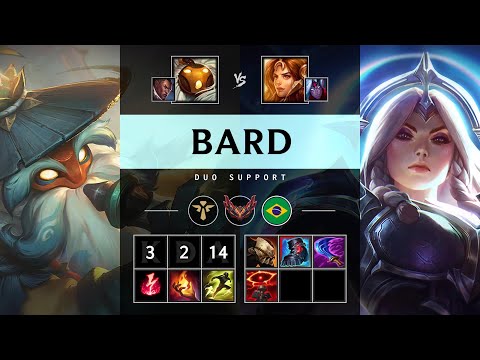 Bard Support vs Leona - BR Grandmaster Patch 25.09