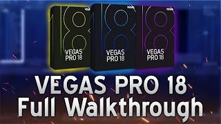 Video thumbnail for VEGAS Pro 18 Released! (Full Walkthrough) by JustAlexHalford