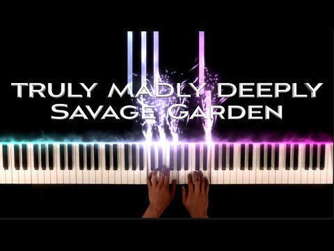 Truly Madly Deeply - Savage Garden piano tutorial