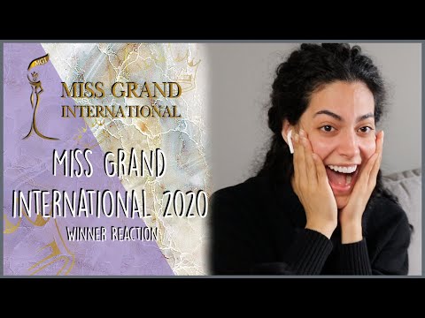 Miss Grand International | Winner reaction | Sthephanie Marie