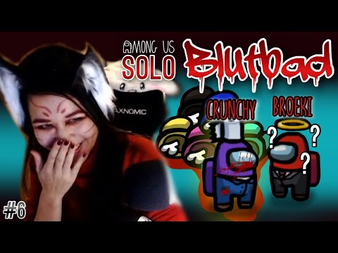 Solo Blutbad in AmongUs ♥ mit Broeki und Dhalucard