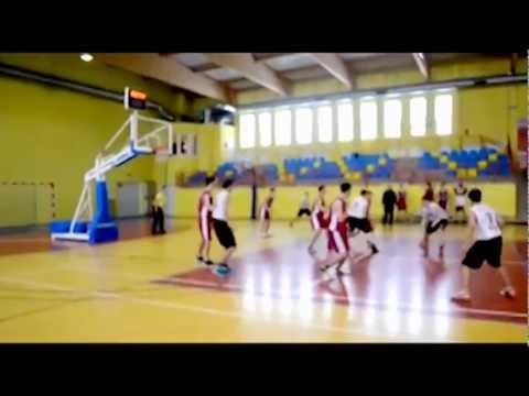 MTK Choceń 2013 03 22 Lučinskas shot to force overtime