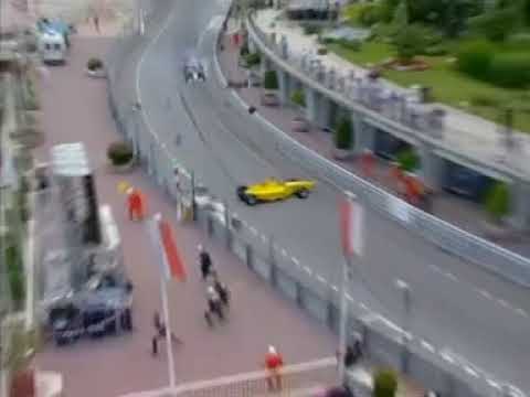Toccacelo and Liuzzi huge crash at Monaco 2003