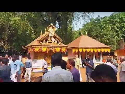 Video Thumbnail: Crowds gather at site of fireworks explosion at Indian temple | AFP