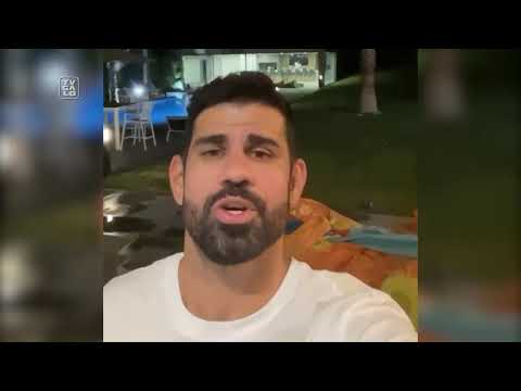 DIEGO COSTA MANDA OUTRA MENSAGEM PRA MASSA DO GALO