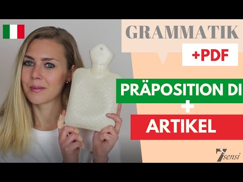 Italienisch Grammatik | Präposition DI + Artikel