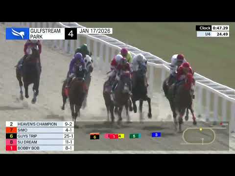 Gulfstream Park January 17, 2026 Race 4