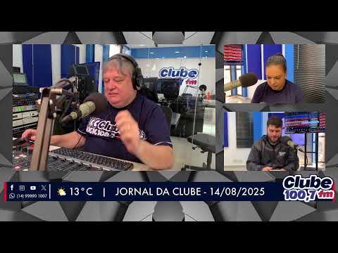 Jornal da Clube - 14/08/2025 - Edição da Manhã